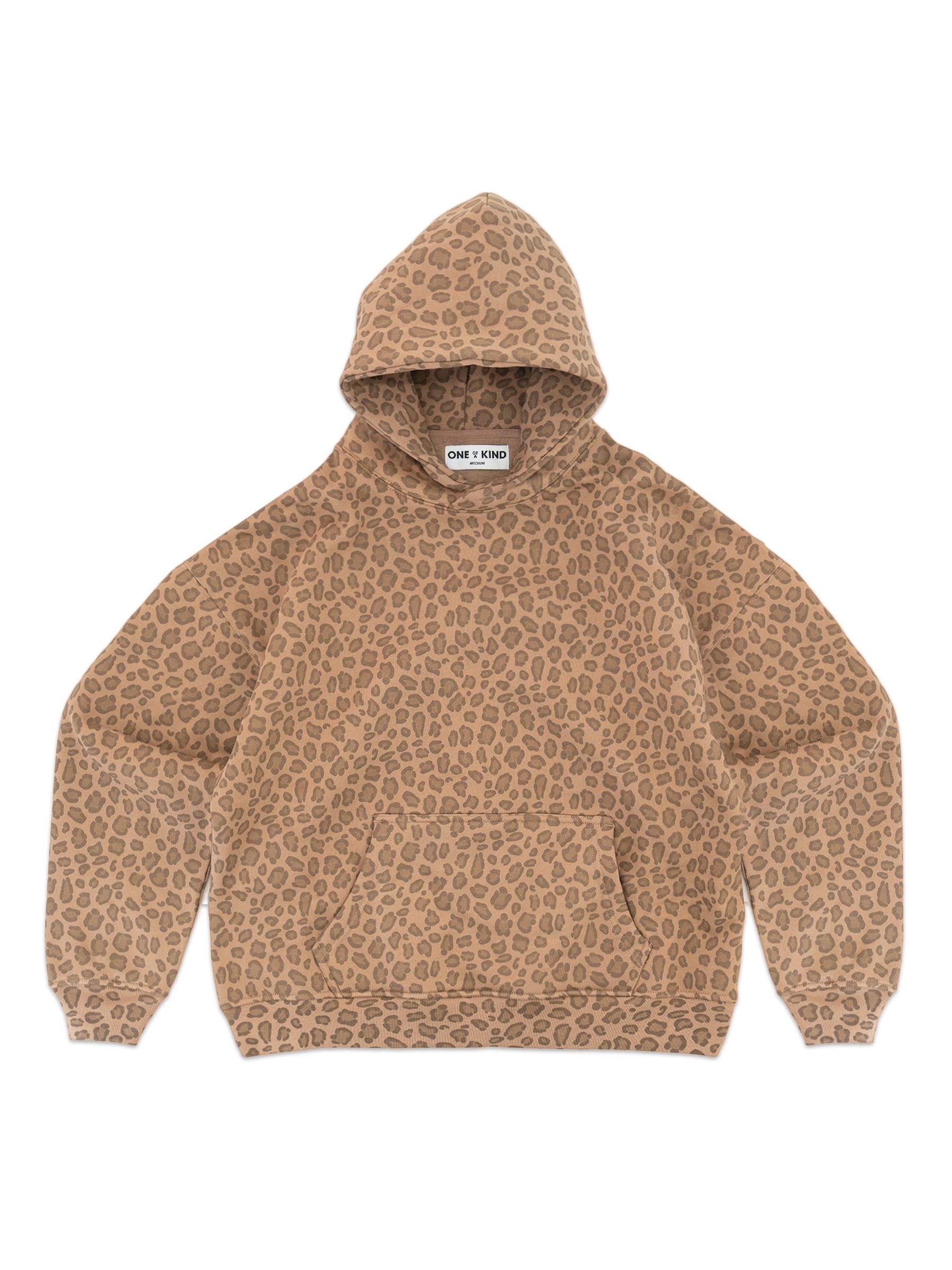 Abercrombie-style Leopard / Cheetah hoodie dupe