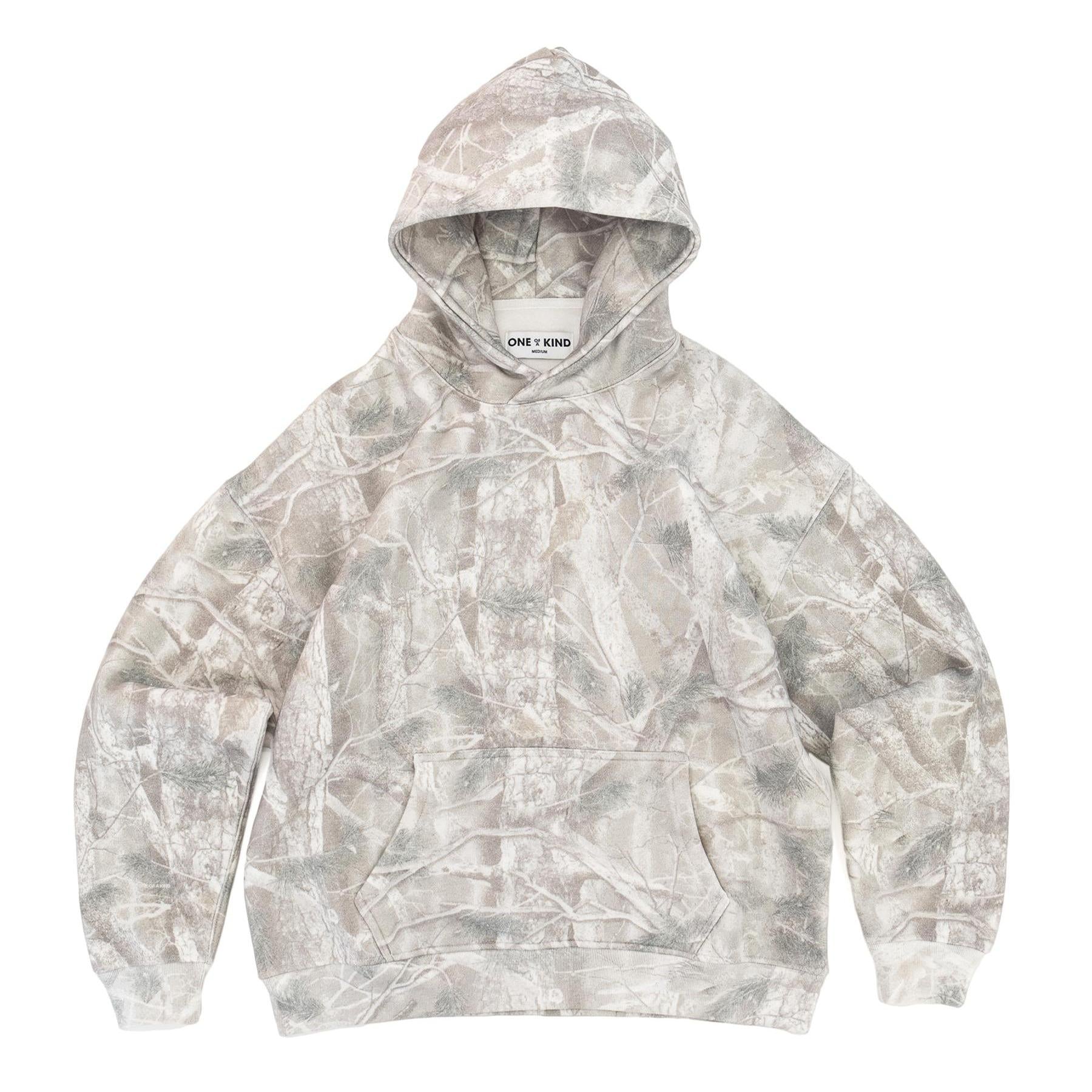 Abercrombie-style camo hoodie dupe