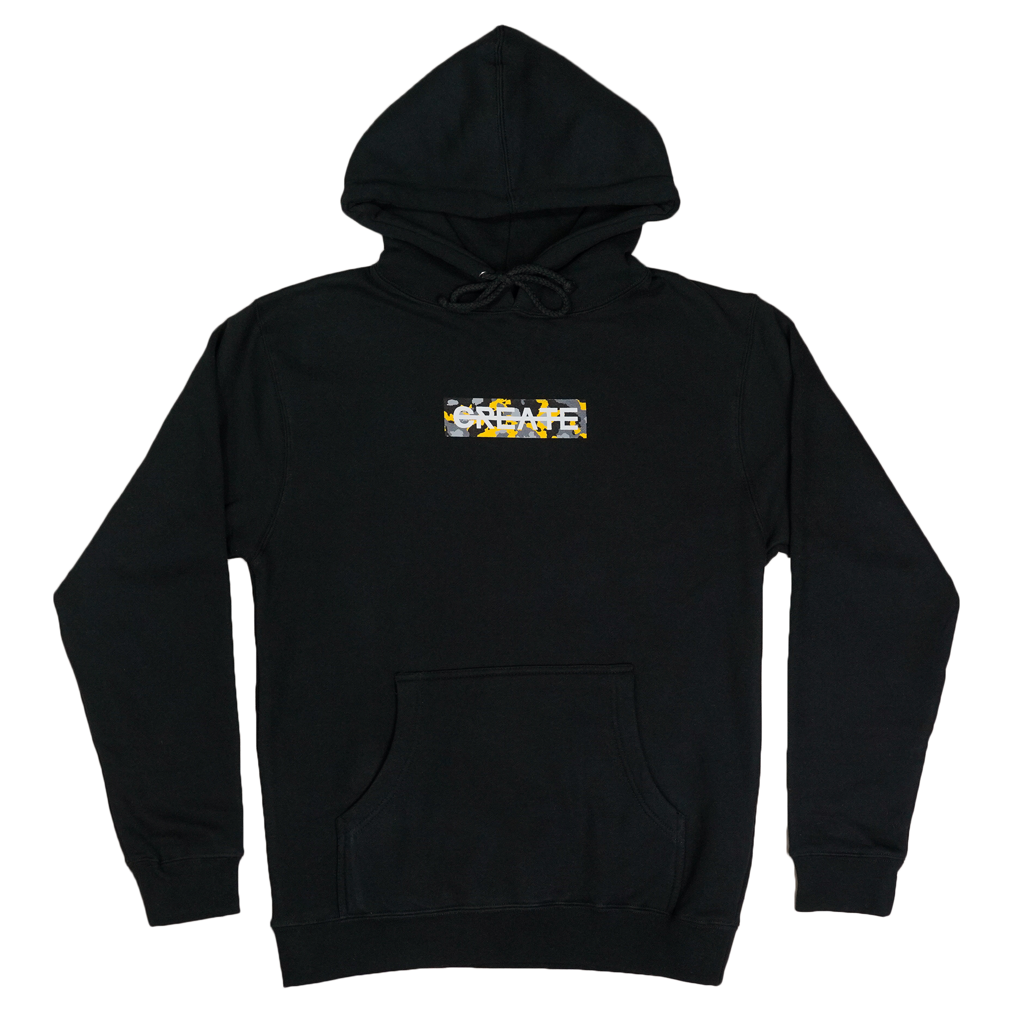 CREATE CAMO BLACK HOODIE