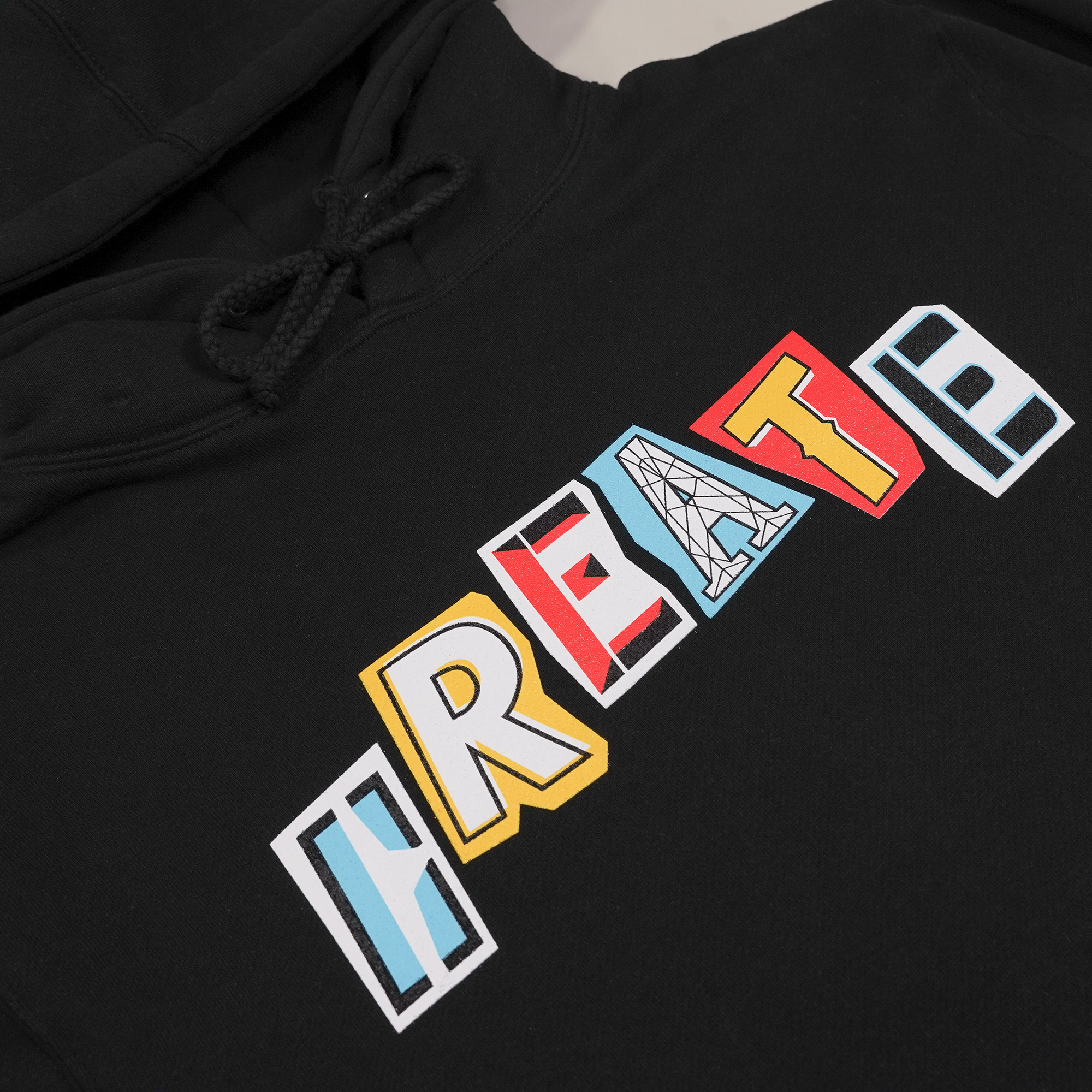 CREATE RANSOM BLACK HOODIE