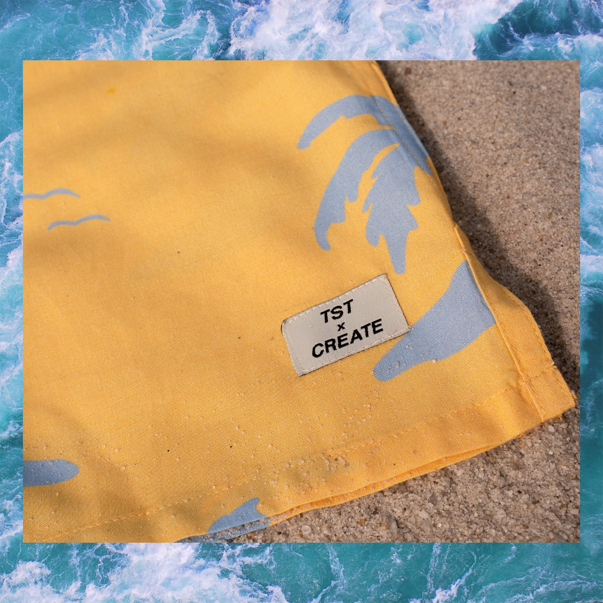 TST BUTTON-UP YELLOW