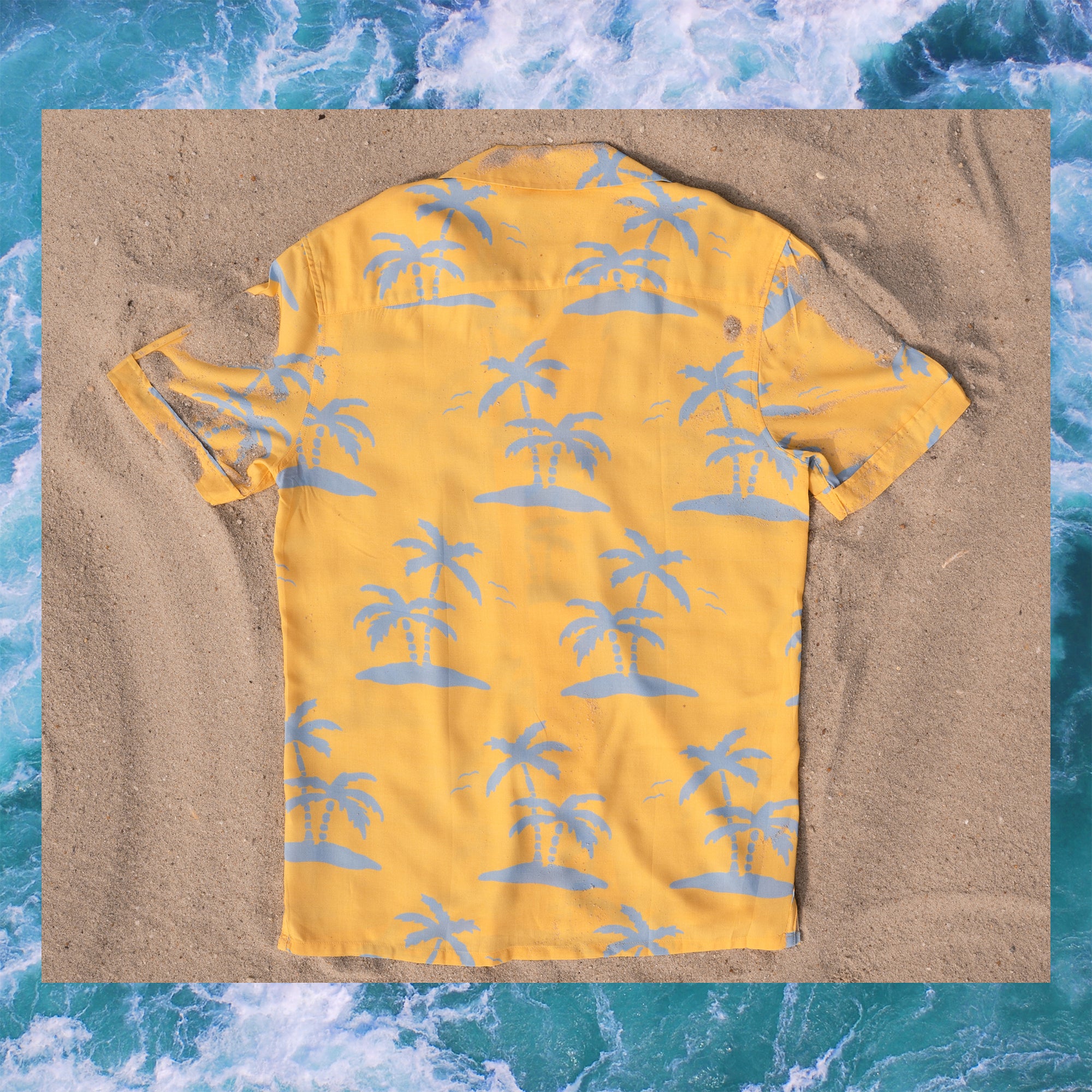 TST BUTTON-UP YELLOW