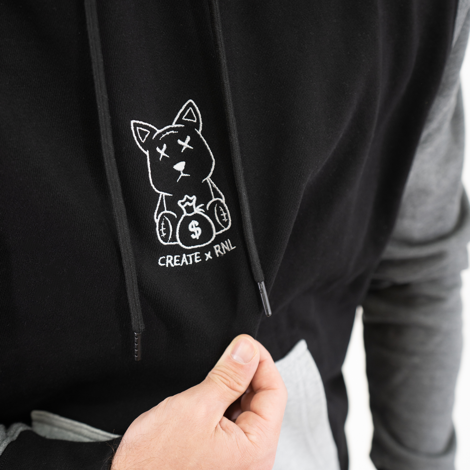 COLOR BLOCK HOODIE