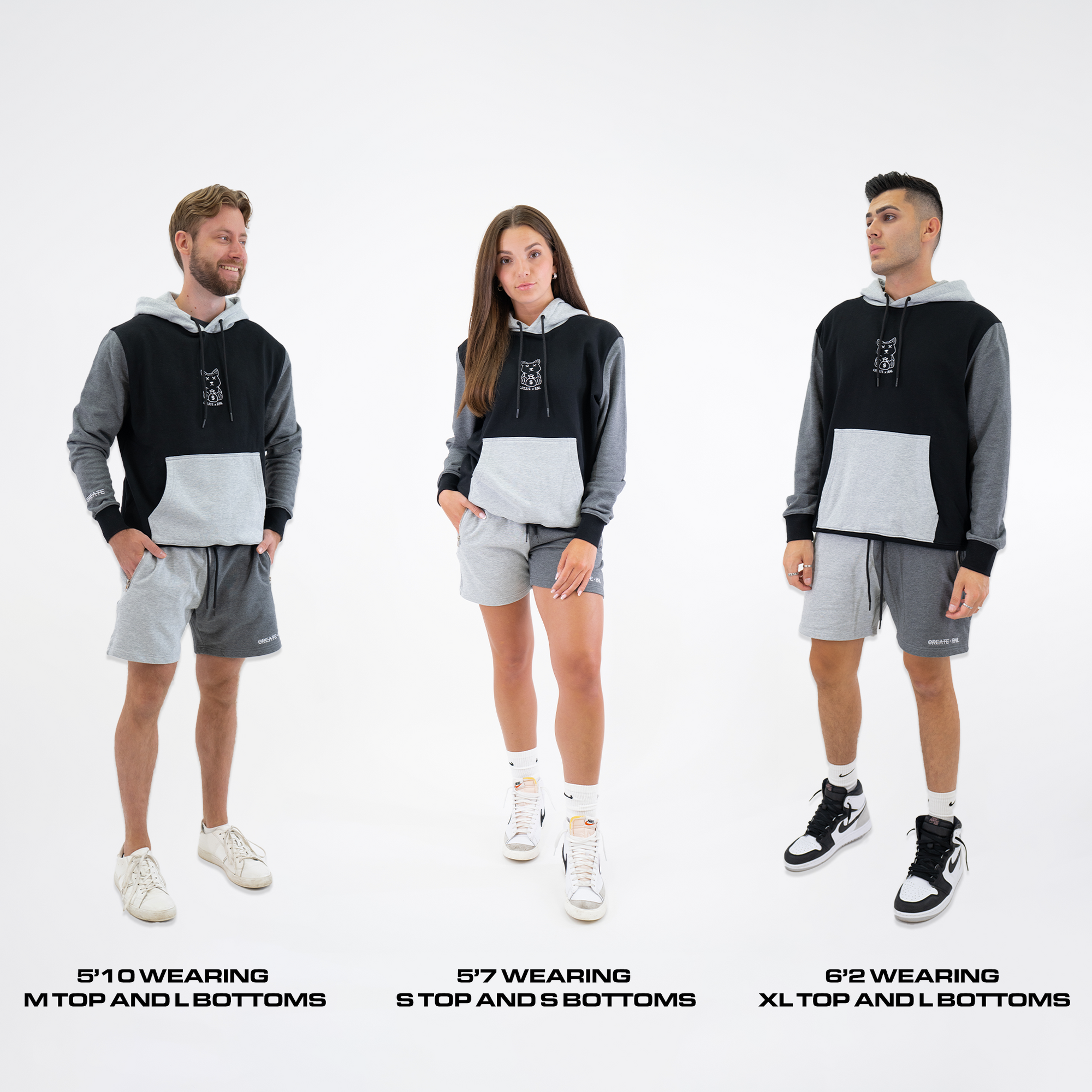 COLOR BLOCK HOODIE